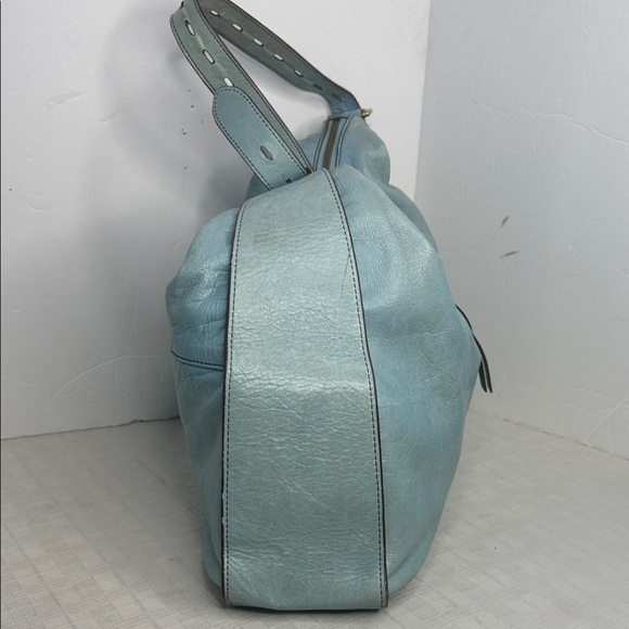 Hobo Marley Leather Hobo Bag in Tiffany blue Vintage Hyde leather - Picture 3 of 13